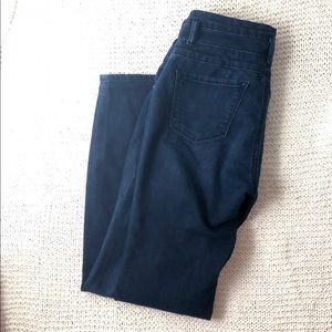 High waisted sailor jean stretch skinny